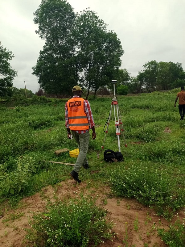 Executive ground portrait